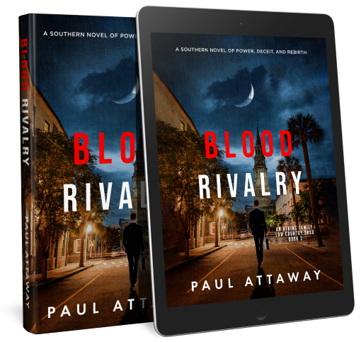 Blood Rivalry by Paul Attaway, cover mockup