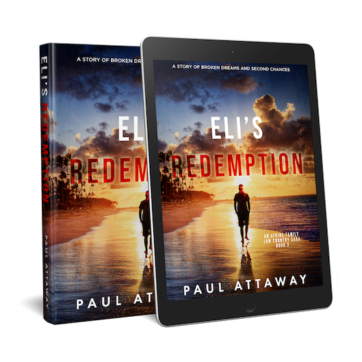 Eli’s Redemption by Paul Attaway, cover mockup